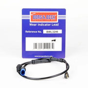 Borg & Beck Brake Pad Wear Sensor Front BWL3246