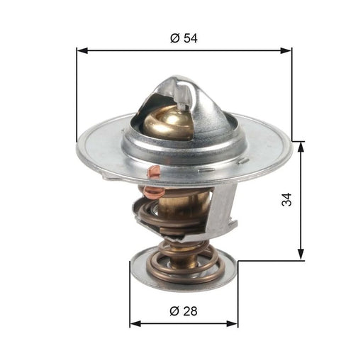 Gates Thermostat,Coolant TH47685G1