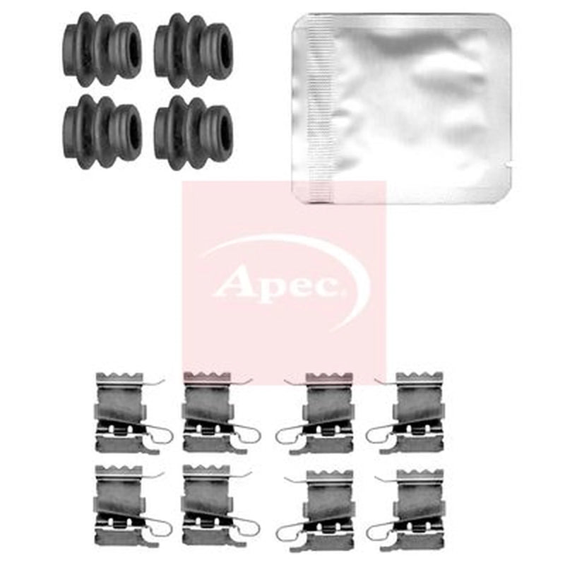 Apec Brake Pad Accessory Fitting Kit Rear KIT1586