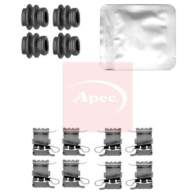 Apec Brake Pad Accessory Fitting Kit Rear KIT1586