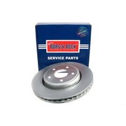 Borg & Beck 2 x Vented Front Brake Discs BBD5908S