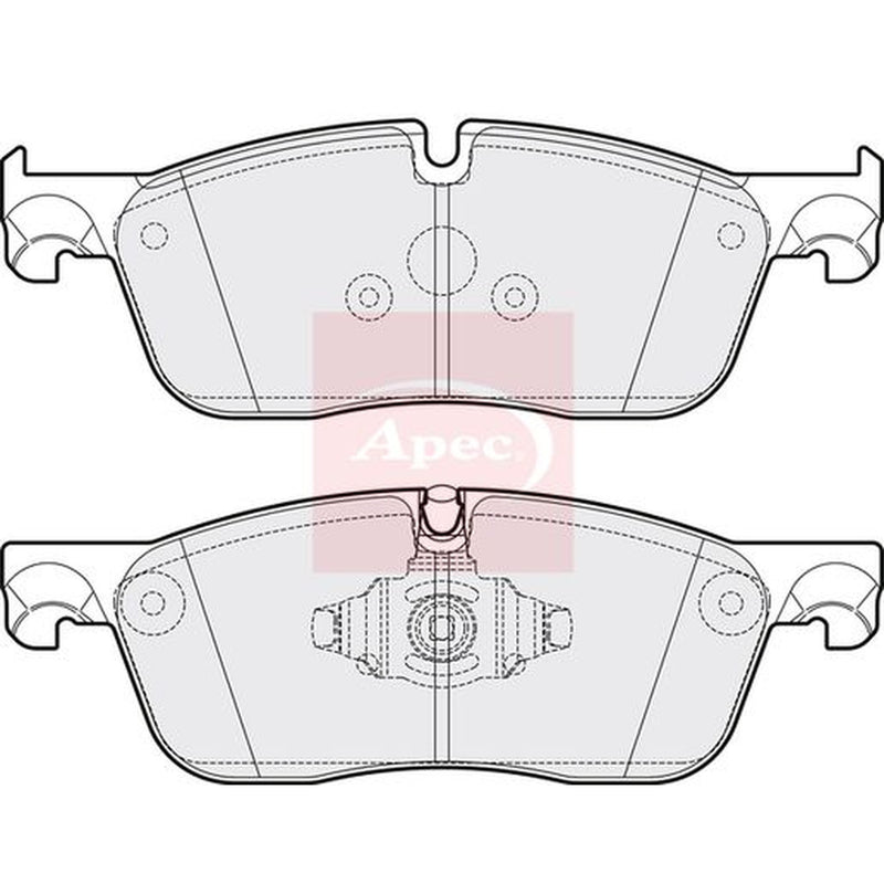 Apec Front Brake Pad Set PAD2116