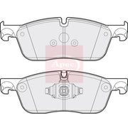 Apec Front Brake Pad Set PAD2116