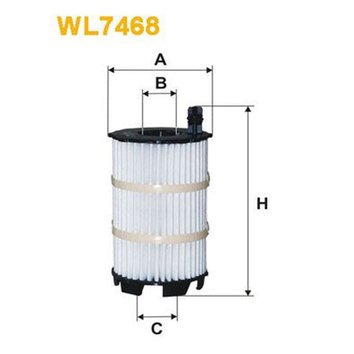 WIX Engine Oil Filter WL7468