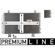 Mahle Air Conditioning Condenser AC 69 000P