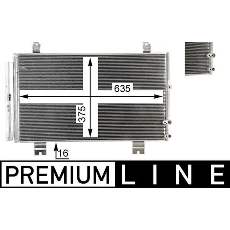 Mahle Air Conditioning Condenser AC 69 000P