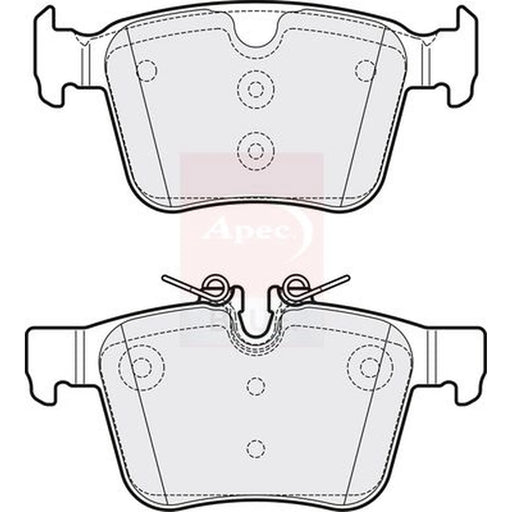 Apec Rear Brake Pad Set PD3729