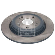 Febi 2 x Solid Rear Brake Discs 179063