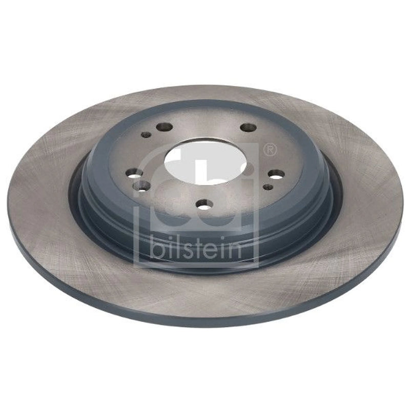 Febi 2 x Solid Rear Brake Discs 179063