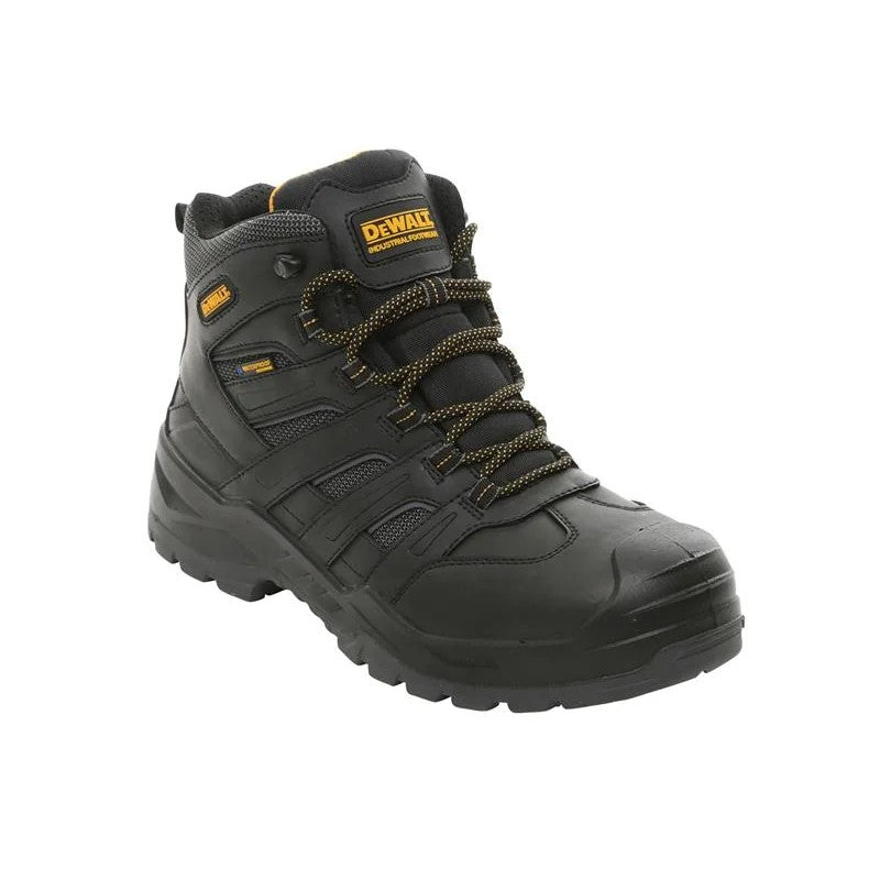 DEWALT Power Tools Murray Waterproof Safety Boots Black UK 10 EUR 45 - MURRAY 10