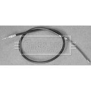 Borg & Beck Handbrake Cable Left Rear BKB3655