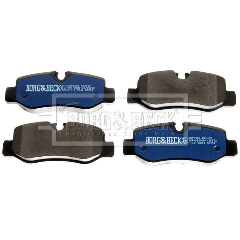 Borg & Beck Rear Brake Pad Set BBP2508