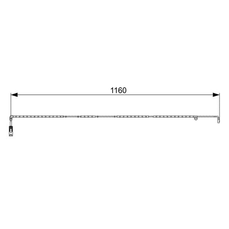 Bosch Brake Pad Wear Sensor Rear 1 987 473 055