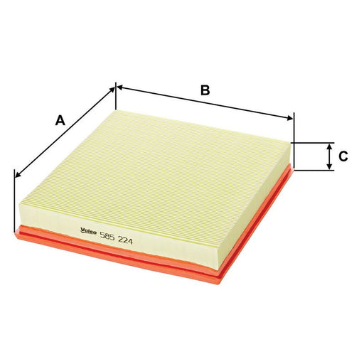Valeo Engine Air Filter 585224