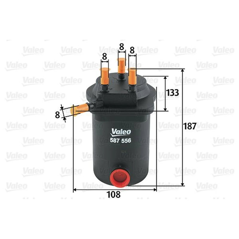 Valeo Fuel Filter Element 587556