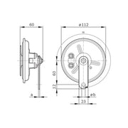 Bosch Car Horn Signal Unit 0 986 320 302