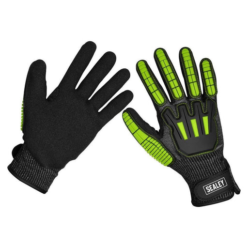 Sealey Cut & Impact Resistant Gloves X-Large Pair SSP39XL Sealey  - Town Parts