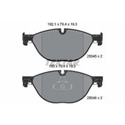 Textar Front Brake Pad Set 2504501