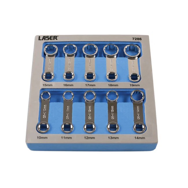 Laser Tools Torque Adaptor Set 3/8"D 10pc - PL