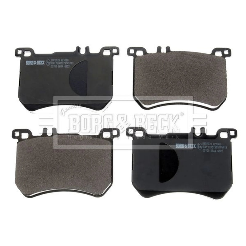 Borg & Beck 4 x Front Brake Pad Set BBP2378