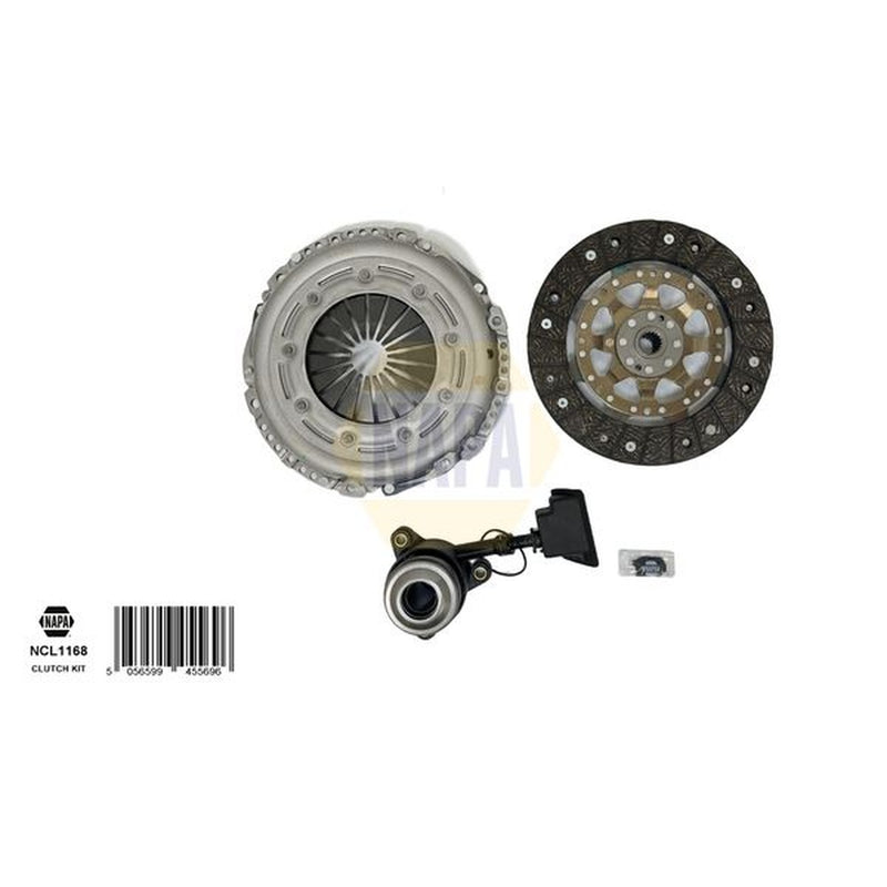 NAPA Clutch Kit Set 3pc NCL1168