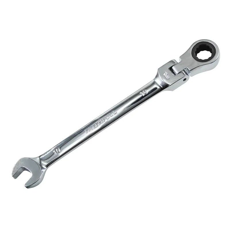 Faithfull Ratchet Combination Spanner Flex Head CV 8-30mm