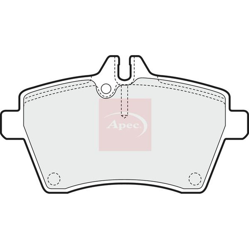Apec Front Brake Pad Set PAD1439