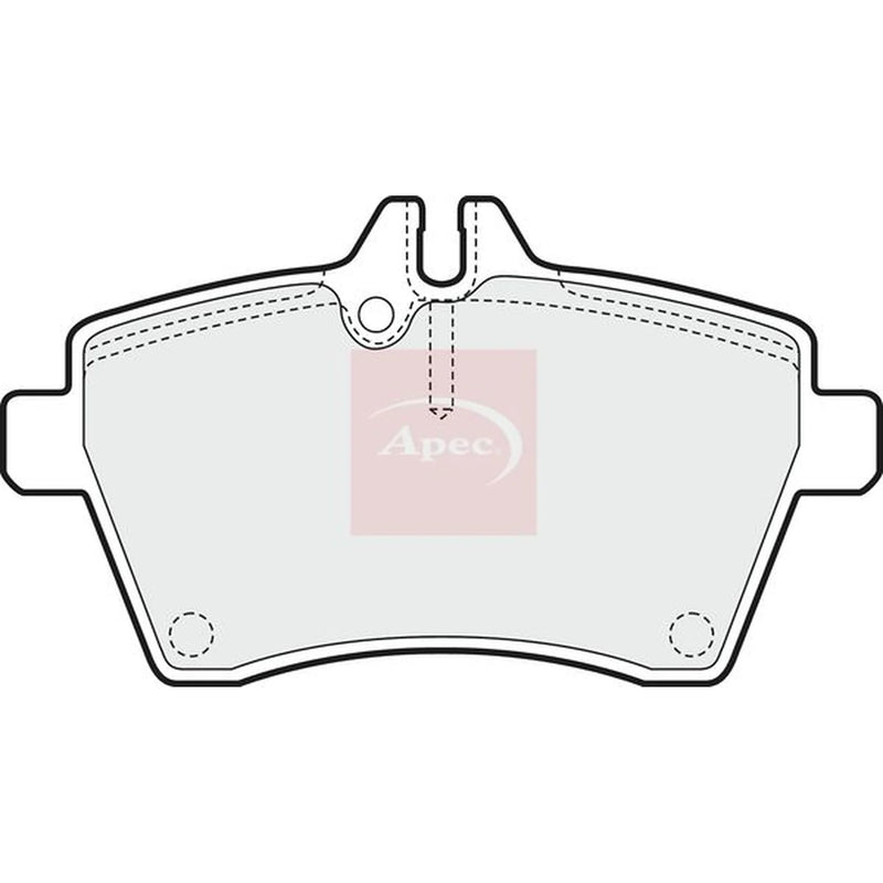 Apec Front Brake Pad Set PAD1439