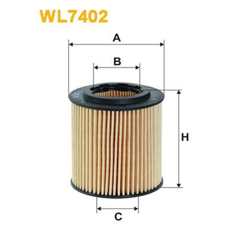 WIX Engine Oil Filter WL7402