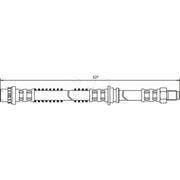 Apec Brake Hydraulic Hose Line Rear HOS3305