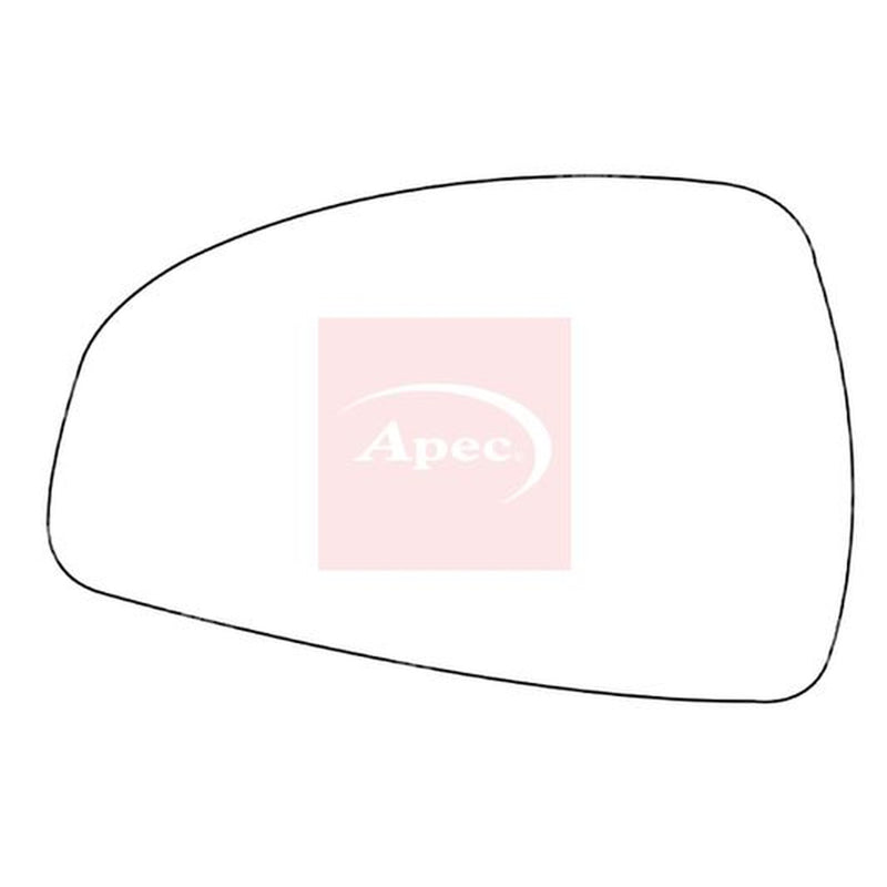 Apec Exterior Wing Mirror Glass Left AMS2761A