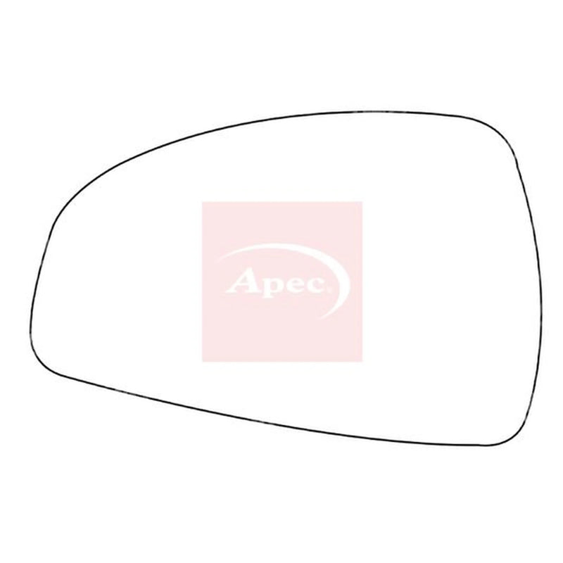 Apec Exterior Wing Mirror Glass Left AMS2761A
