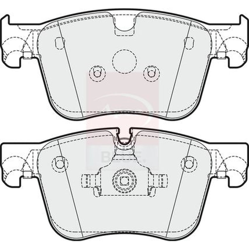 Apec Front Brake Pad Set PD3744
