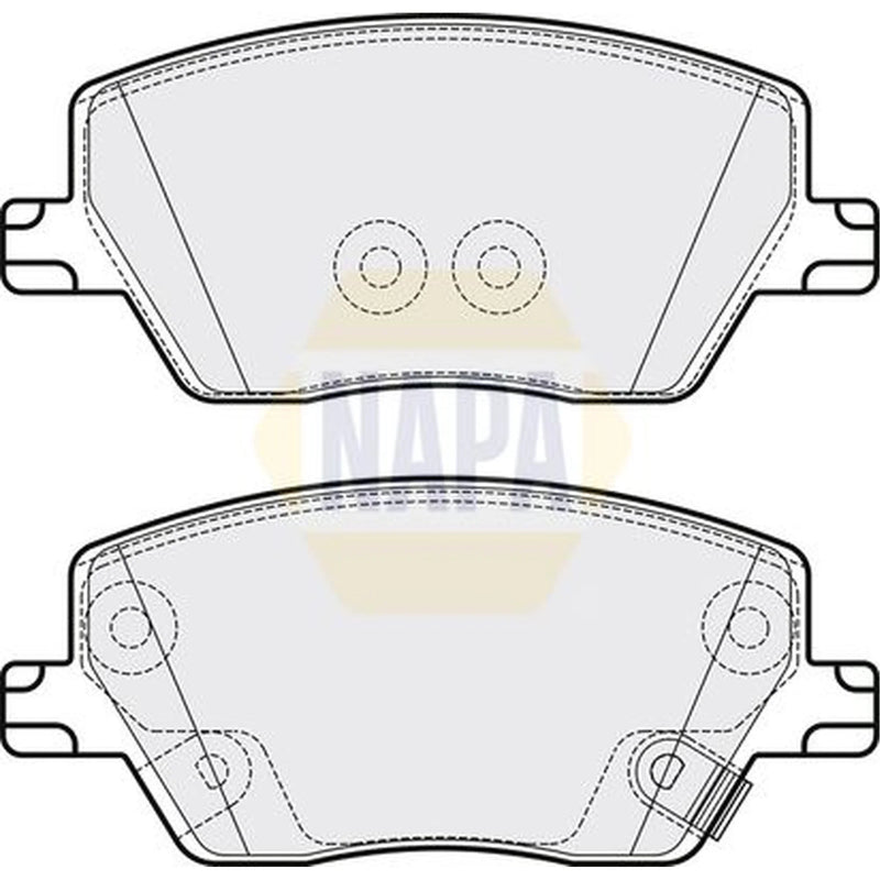 NAPA Front Brake Pad Set NBP1556