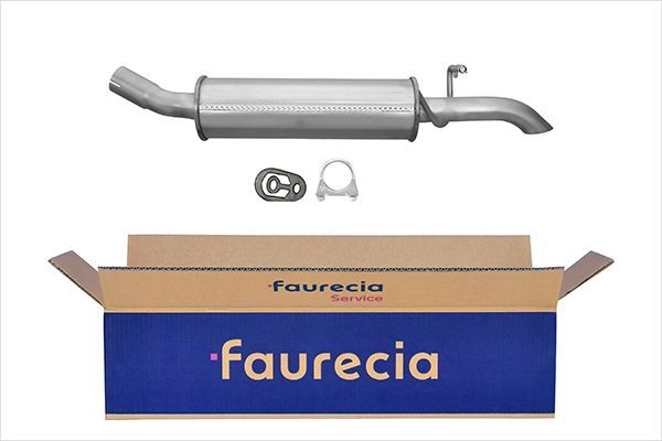 Hella 8LD 366 029-731 Rear Muffler
