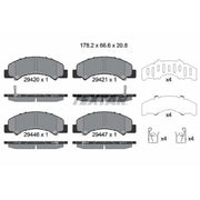 Textar Rear Brake Pad Set 2942001