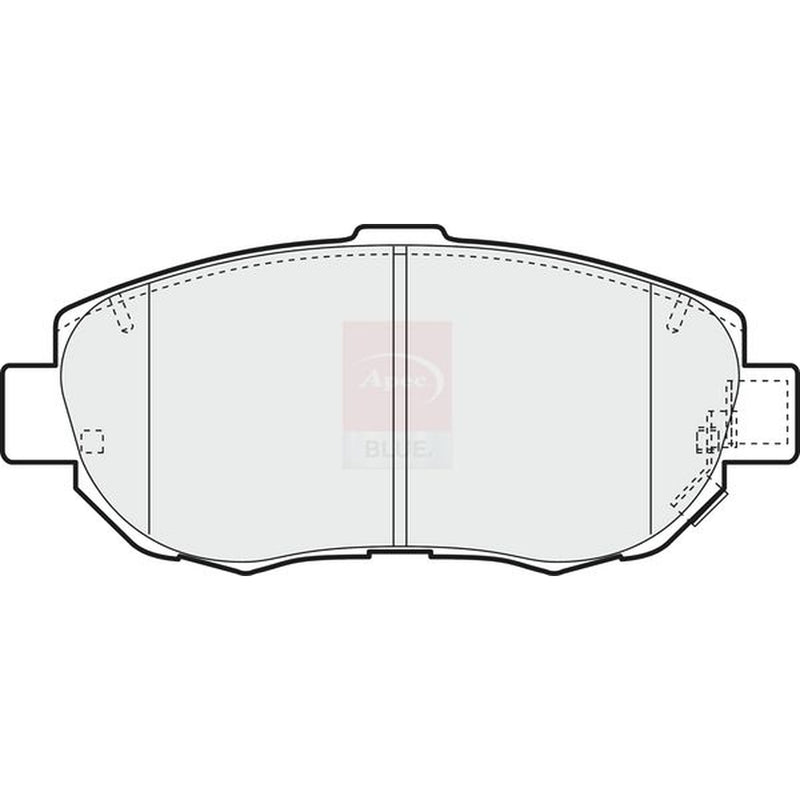 Apec Front Brake Pad Set PD3466