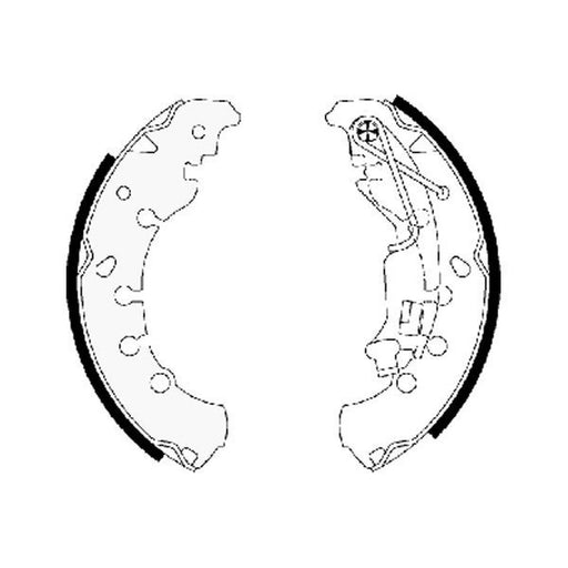 Textar Brake Shoe Set Axle Kit 91065300