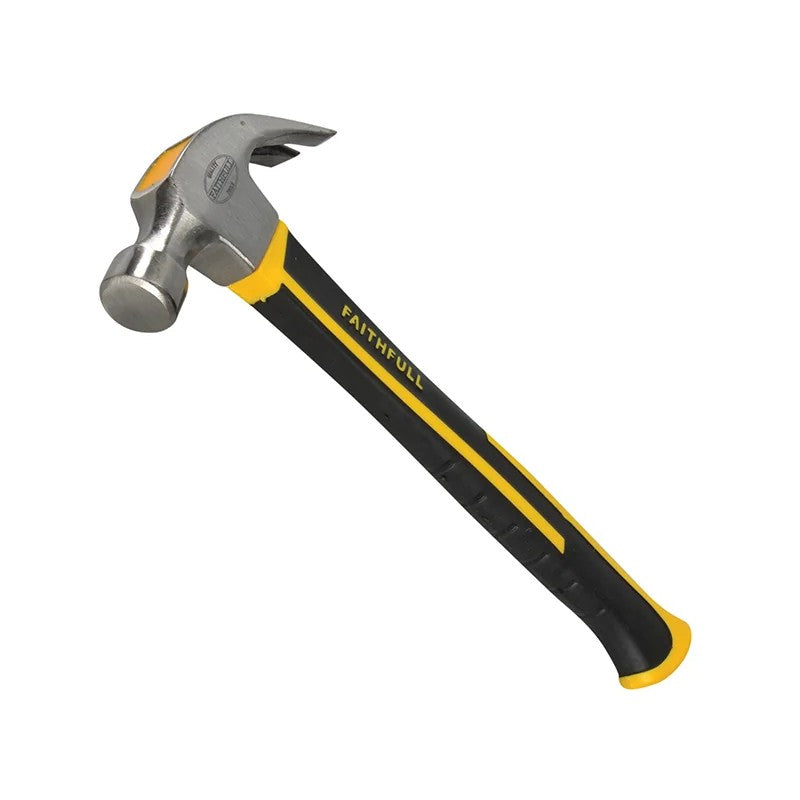 Faithfull Claw Hammer Fibreglass Handle 227g (8oz) - FAICH8FG
