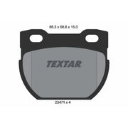 Textar Rear Brake Pad Set 2347101