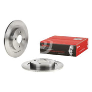 Brembo 2 x Solid Rear Brake Discs 08.A274.10