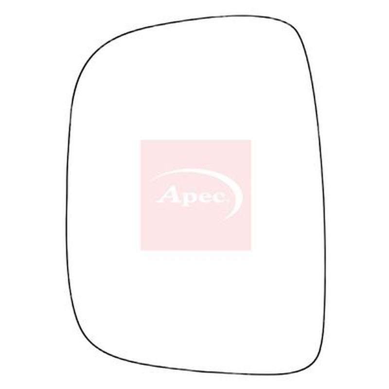 Apec Exterior Wing Mirror Glass Left AMS2756