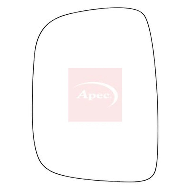 Apec Exterior Wing Mirror Glass Left AMS2756
