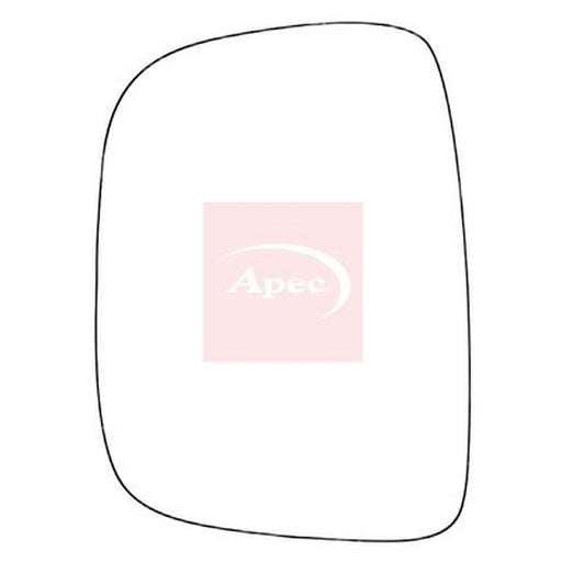 Apec Exterior Wing Mirror Glass Left AMS2756