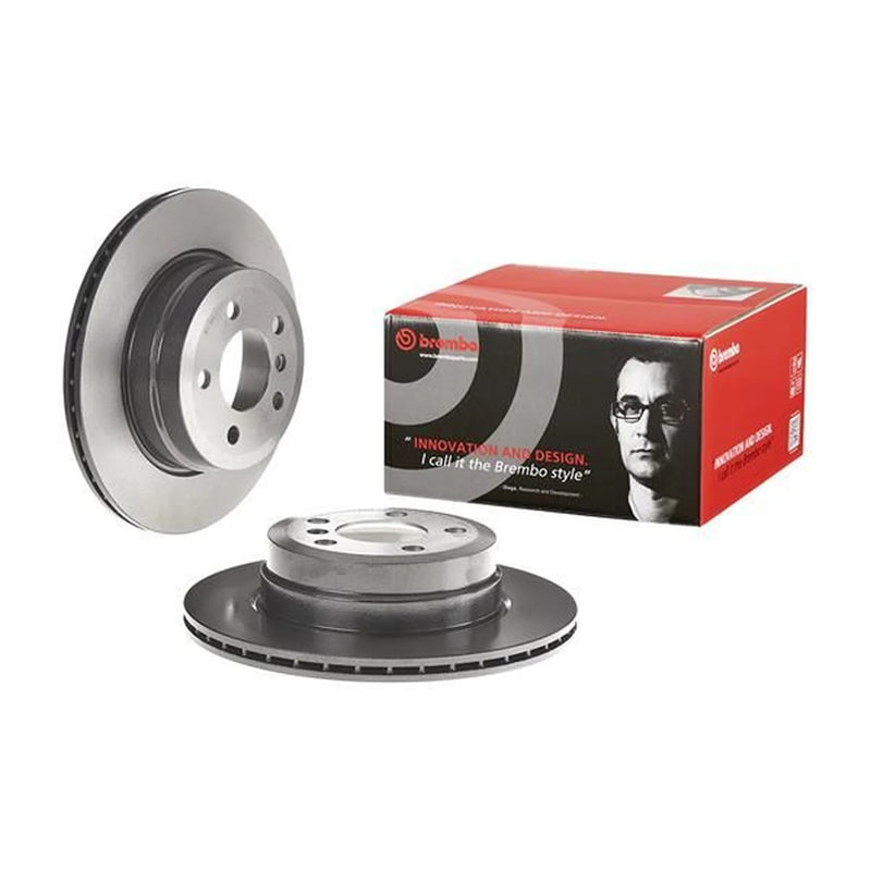 Brembo 2 x Internally Vented Rear Brake Discs 09.9925.11