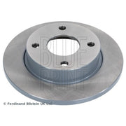 Blue Print 2 x Solid Front Brake Discs ADF124320
