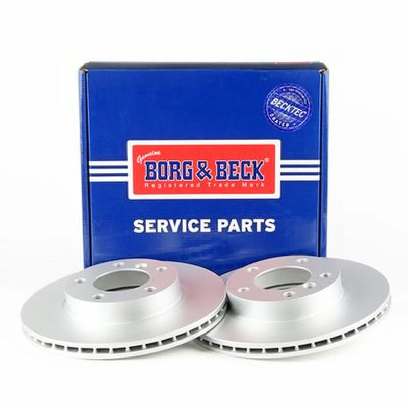 Borg & Beck 2 x Vented Front Brake Discs BBD4952