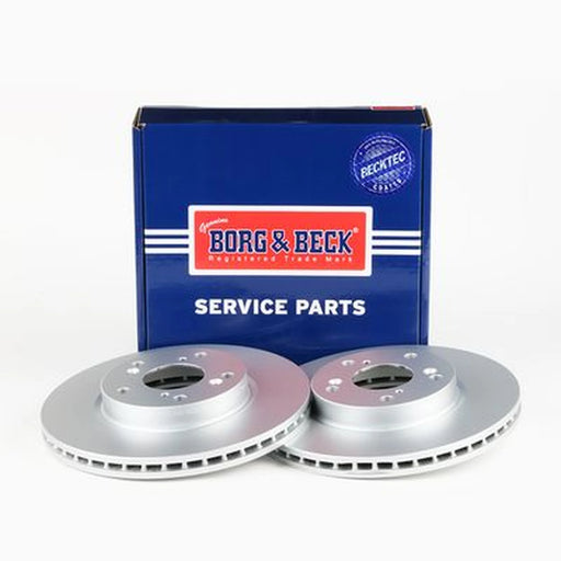 Borg & Beck 2 x Vented Front Brake Discs BBD5593