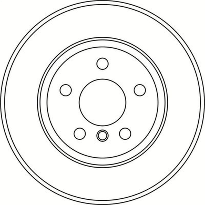 Abtex 2 x Vented Front Brake Discs BD1928V