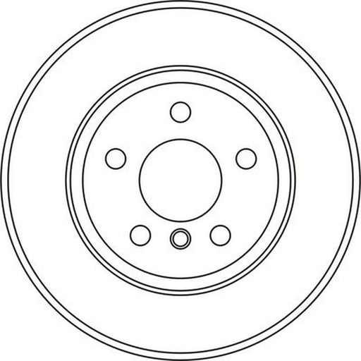 Abtex 2 x Vented Front Brake Discs BD1928V